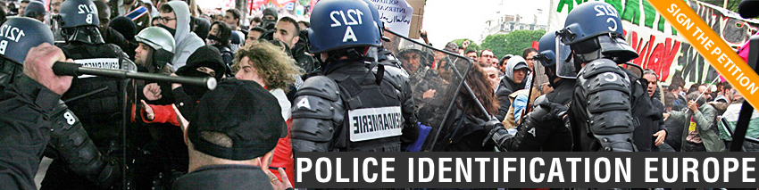 Campagne européenne pour l’identification de la police