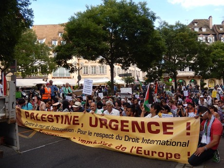 Gaza: Strasbourg pense à toi ! Levée du blocus !