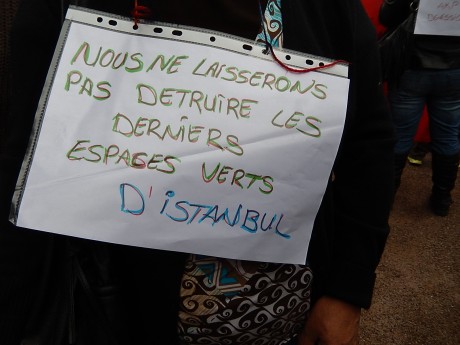 Strasbourg: manifestation contre la répression place Taksim