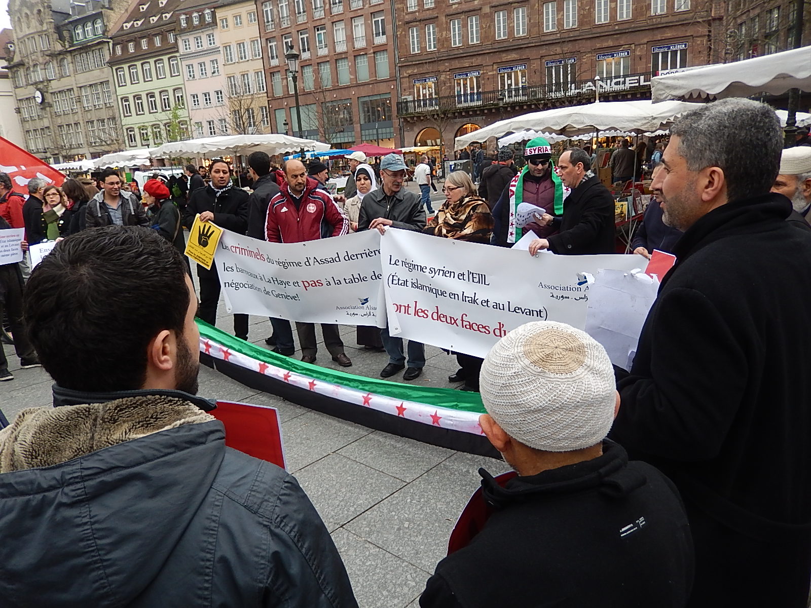 Strasbourg: Halte aux massacres en Syrie