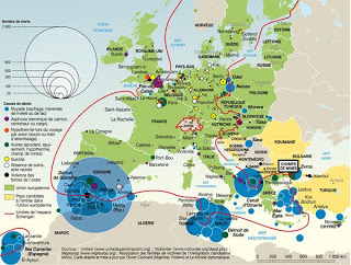 Géographie critique des politiques migratoires européennes