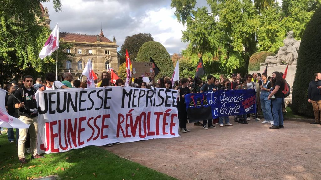 18 octobre: grève et manifestation à Strasbourg