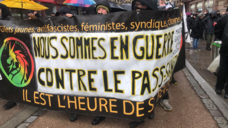 Solidarité avec la Guadeloupe et les Antilles: Gilets Jaunes Strasbourg République