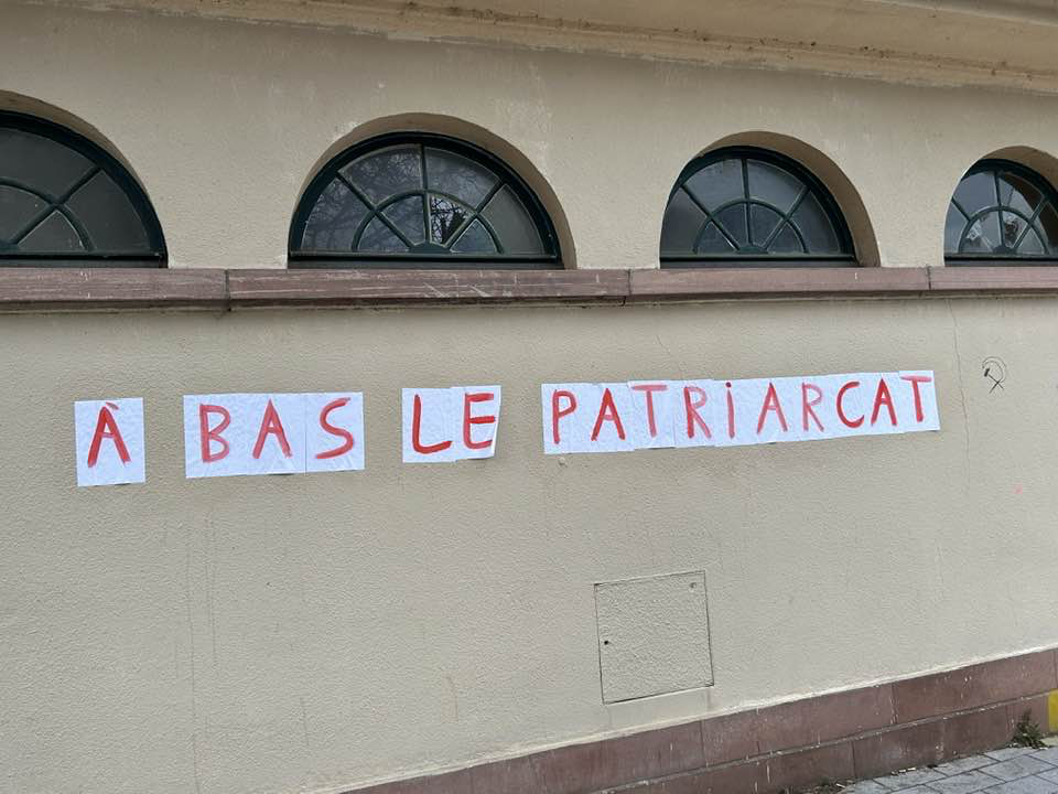 Manifestation féministe à Strasbourg